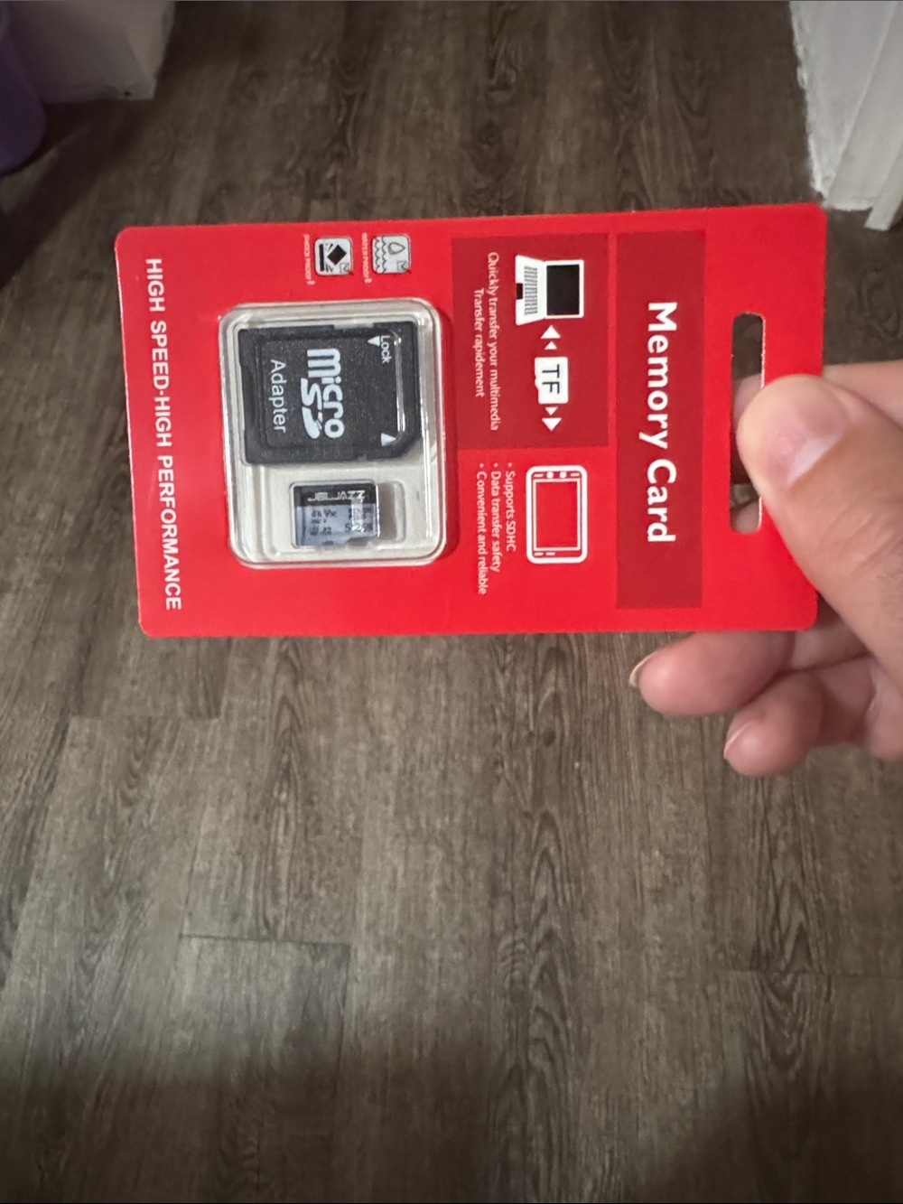 JBL Red Memory Card microSD Adapter Pack